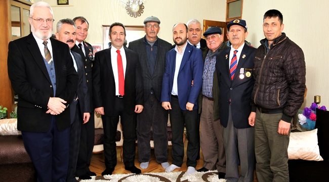 15 TEMMUZ KAHRAMANI ŞEHİT ÖMER HALİSDEMİR’İN BABASI VE KARDEŞİ AKSARAY’A GELDİ