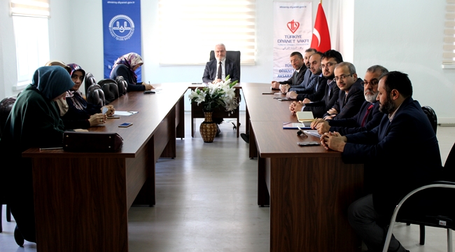 AKSARAY MÜFTÜLÜĞÜ 2019 OCAK AYI VAAZ VE İRŞAD KURULU TOPLANTISI YAPILDI