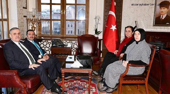 Balıkesir Milletvekili Cemal Öztaylan Aksaray Valisi Ali Mantı’yı ziyaret etti