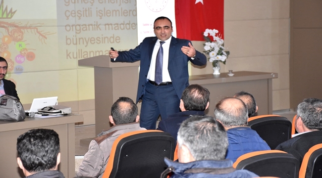 ESKİL ZİRAAT ODASINDA EĞİTİM VE BİLGİLENDİRME TOPLANTISI