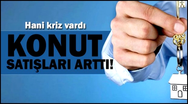 HANİ KRİZ VARDI? AKSARAY'DA 2018 DE VERİLEN TAPU 2017'YE GÖRE 7000'LİK ARTIŞLA 39000'E ULAŞTI!