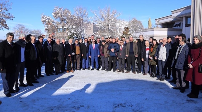 VALİ ALİ MANTI DAN GAZETECİLERE “HEP BERABER AKSARAY’A HİZMET EDECEĞİZ”