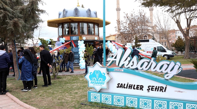 CEMALLEDDİN AKSARAYİ BİLGİ EVİ AÇILDI