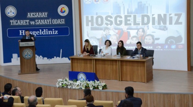 GAYRİMENKUL DANIŞMANLARI, EMLAKÇI VE SERVİS ŞOFÖRLERİ ATSO’DA BİR ARAYA GELDİ
