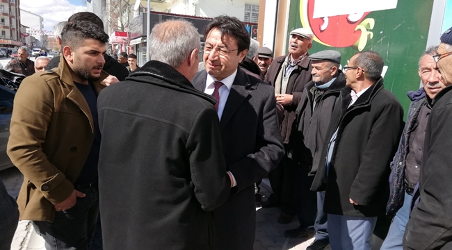 CUMHURİYET HALK PARTİSİ İL TEŞKİLATI ESKİL’DE SEÇİM ÇALIŞMALARINDA BULUNDU