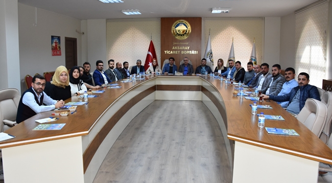TOBB AKSARAY GENÇ GİRİŞİMCİLER KURULU İLK TOPLANTISINI GERÇEKLEŞTİRDİ