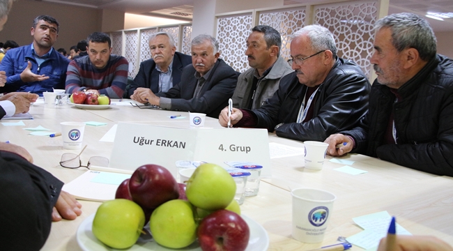 TÜRKİYE’NİN EN KAPSAMLI ELMA ÇALIŞTAYI KARAMAN’DA YAPILDI