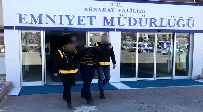 AKSARAY'DA BİR AYDA 125 ŞÜPHELİ YAKALANDI, 44 ŞAHISTA TUTUKLANDI