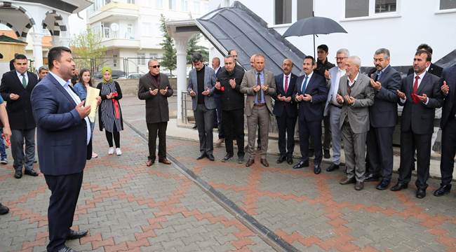 AKSARAY'DA HAYIRSEVER KATKISI İLE YAPTIRILAN CAMİ DÜZENLENEN TÖRENLE AÇILDI