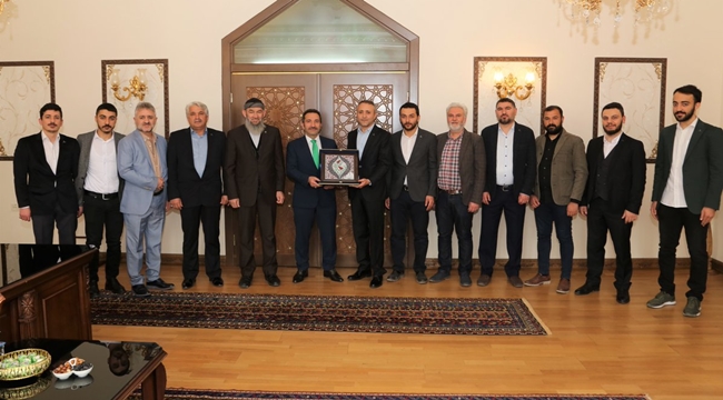AKSARAY TÜMSİAD’TAN VALİ ALİ MANTI’YA ZİYARET