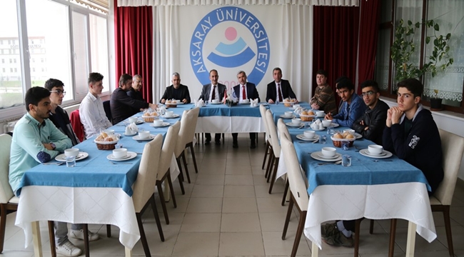 ULUSLARARASI MEVLANA ANADOLU İHL HEYETİ, ŞAHİN’İ ZİYARET ETTİ