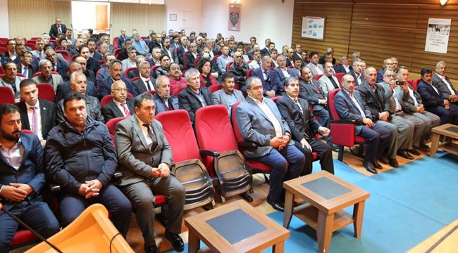 VALİ ALİ MANTI: “MUHTARLIK MERKEZİ VE GENEL İDARENİN TAŞRADAKİ EN UÇ İRTİBAT NOKTASIDIR”