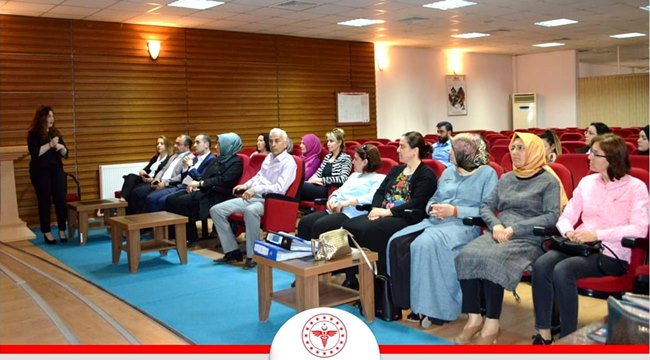 AKSARAY'DA "ANNE SÜTÜ, BEBEK VE ÇOCUK SAĞLIĞI" EĞİTİMİ