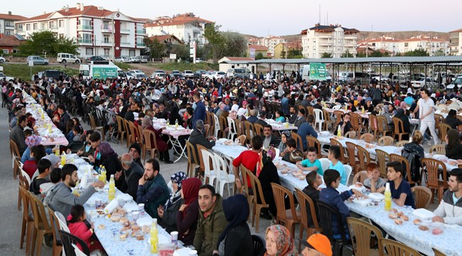 HASAS, NAKKAŞ, ŞİFAHANE MAHALLELERİ İFTARDA BULUŞTU