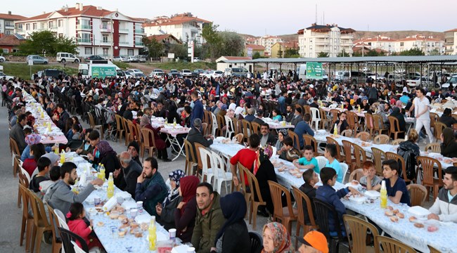 HASAS, NAKKAŞ, ŞİFAHANE MAHALLELERİ İFTARDA BULUŞTU 