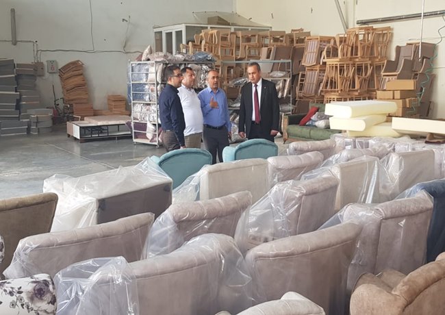 ATSO YÖNETİMİNDEN FABRİKALARA GEÇMİŞ OLSUN ZİYARETİ