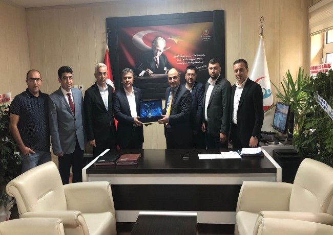SAĞLIK SEN'DEN İL SAĞLIK MÜDÜRÜNE HOŞ GELDİN ZİYARETİ
