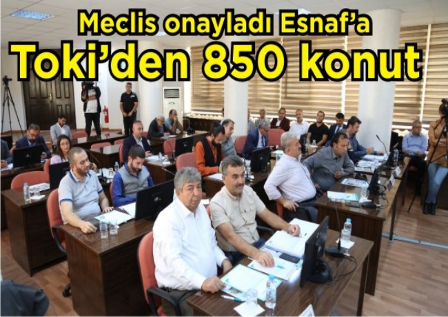 AKSARAY BELEDİYE MECLİS GÜNDEMİNDE KONUT VE SU ÖNE ÇIKTI