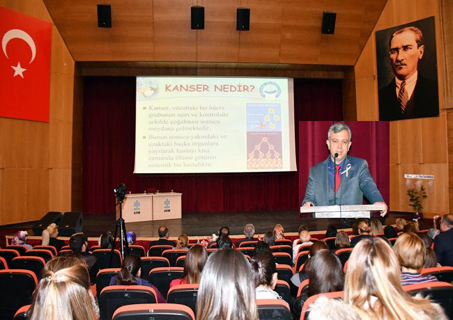 AKSARAY’DA KADINLAR MEME KANSERİNE KARŞI BİLİNÇLENİYOR