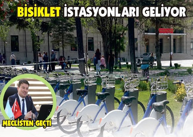 AKSARAY'DA SOKAKLARA BİSİKLET İSTASYONLARI GELİYOR