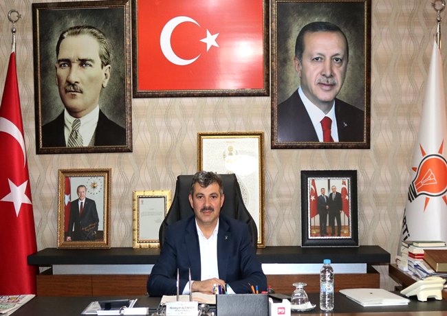 AK PARTİ İL BAŞKANI ALTINSOY, 'YERLİ VE MİLLİ ÜRETİME 5 MİLYON TL DESTEK HAYIRLI OLSUN'