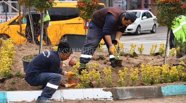 AKSARAY ATATÜRK BULVARI ORTA REFÜJE ESTETİK DOKUNUŞ