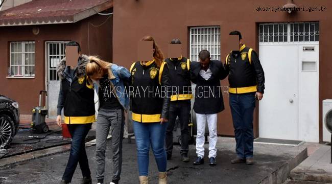 AKSARAY'DA 2 HIRSIZLIK ZANLISI YAKALANARAK TUTUKLANDI