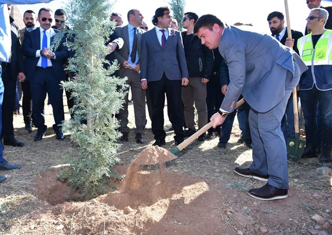 BAŞKAN EVREN DİNÇER 'DAHA YEŞİL BİR AKSARAY İÇİN ÇALIŞIYORUZ'