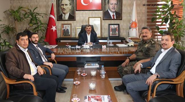 EMNİYET MÜDÜRÜ KOLCU’DAN AK PARTİ İL BAŞKANLIĞINA ZİYARET