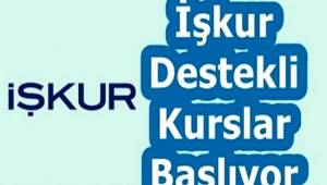 İŞKUR VE HALK EĞİTİM ORTAKÖY VE AĞAÇÖREN İLÇELERİNDE KURS AÇIYOR