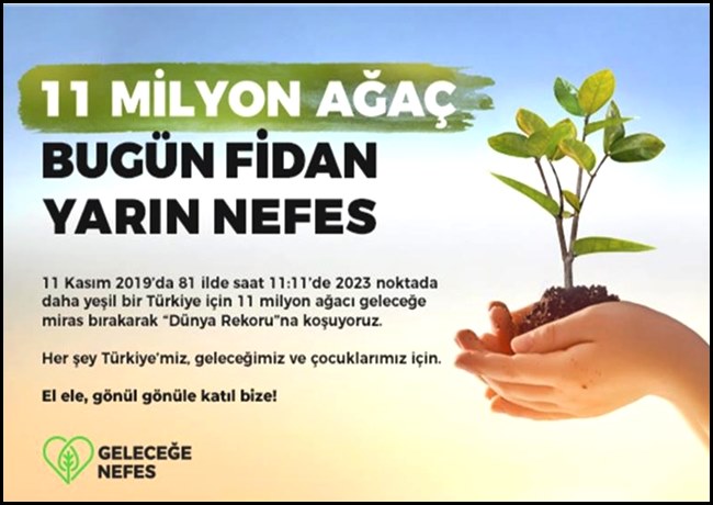 ORTA ANADOLU FİDAN SAHİPLENMEDE ÇOK İSTEKSİZ
