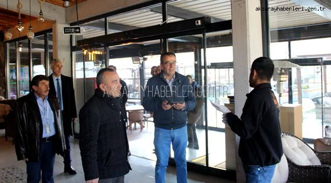 AKSARAY'DA ÜST DÜZEY YÖNETİCİLERLE TÜTÜN DENETİMİ GERÇEKLEŞTİRİLDİ