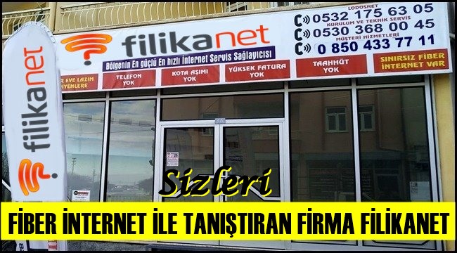 AKSARAY'IN BATISINI FİBER İNTERNET İLE TANIŞTIRAN FİRMA FİLİKANET