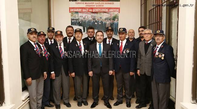 AKSARAY ŞEHİT AİLELERİ VE GAZİLER DERNEĞİ’NE ZİYARET