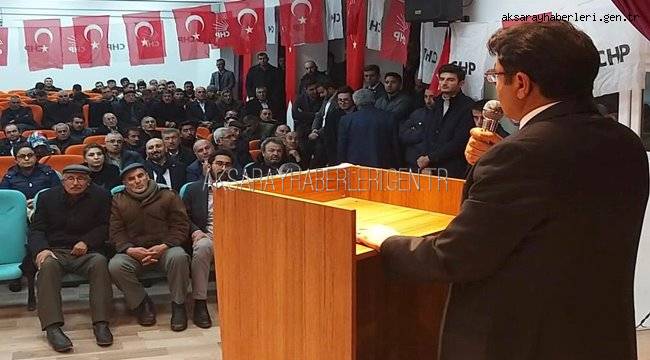 CHP, 'GÜLAĞAÇ VE ESKİL’DE YENİ İLÇE BAŞKANLARINI SEÇTİ'