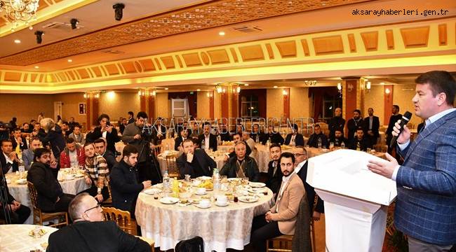 DESTEK GECESİNDE 68 AKSARAY BELEDİYESPOR’A DESTEK YAĞDI