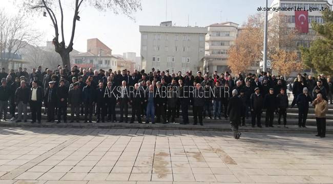 DOĞU TÜRKİSTANDA YAPILAN ZULMÜ AKSARAY'DA KINADILAR