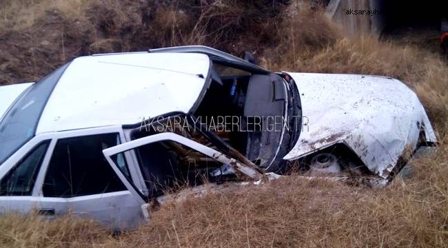 KONYA YOLU KUTLUKÖY YAKINLARINDA TRAFİK KAZASI