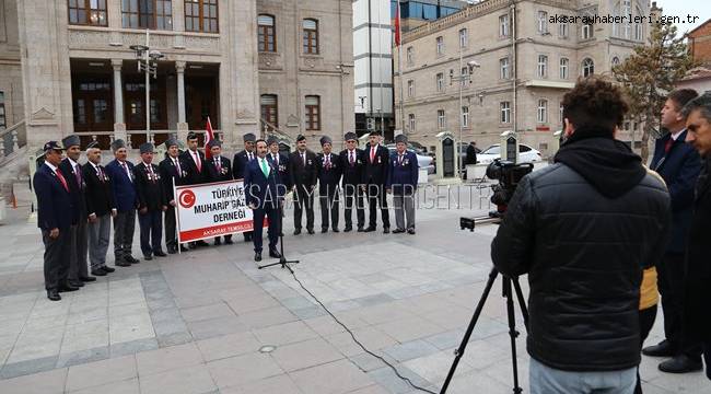 VALİ ALİ MANTI GAZİLER İLE BİRLİKTE AKSARAY TÜRKÜSÜNÜN KLİP ÇEKİMİNE KATILDI