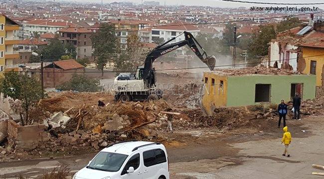 AKSARAY'DA 2019 YILINDA 184 METRUK BİNA YIKILDI 