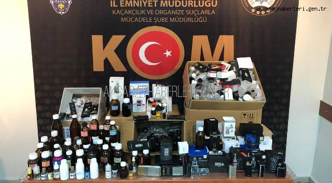 AKSARAY'DA GÜMRÜK KAÇAĞI ELEKTRONİK SİGARA OPERASYONU