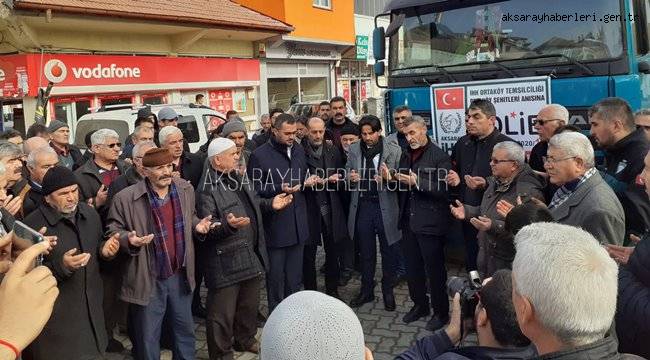 AKSARAY İHH DAN İDLİB'E DÖRT TIR YARDIM