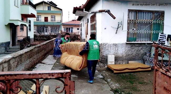 AKSARAY İHH, İL İÇİ YARDIMI ANLATTI