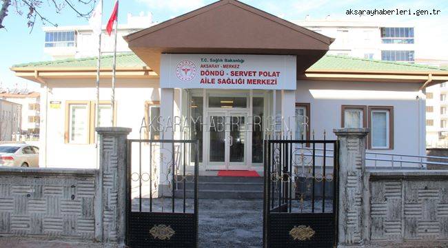 AKSARAY KÜÇÜK BÖLCEK MAHALLESİNE YENİ AİLE SAĞLIĞI MERKEZİ