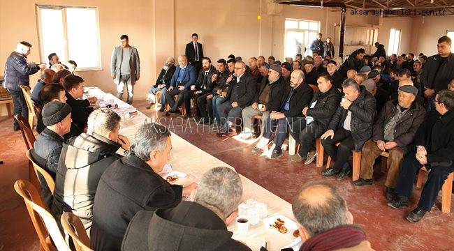 BAŞKAN DİNÇER HAMİDİYE – ALACA’DA MAHALLE SAKİNLERİ İLE BİRARAYA GELDİ