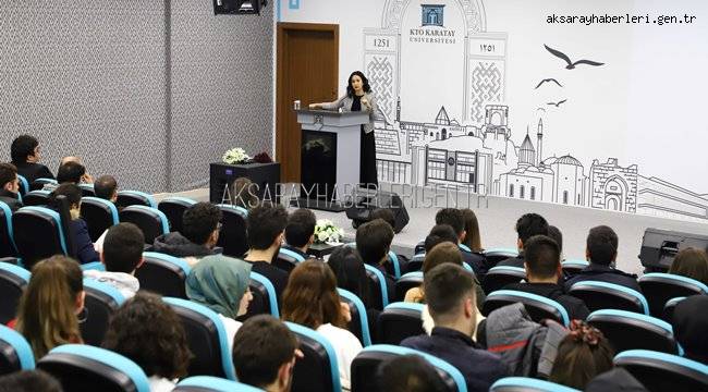 KTO KARATAY ÜNİVERSİTESİ YERLİ VE MİLLÎ SAVUNMANIN DUAYEN İSMİNE  EV SAHİPLİĞİ YAPTI