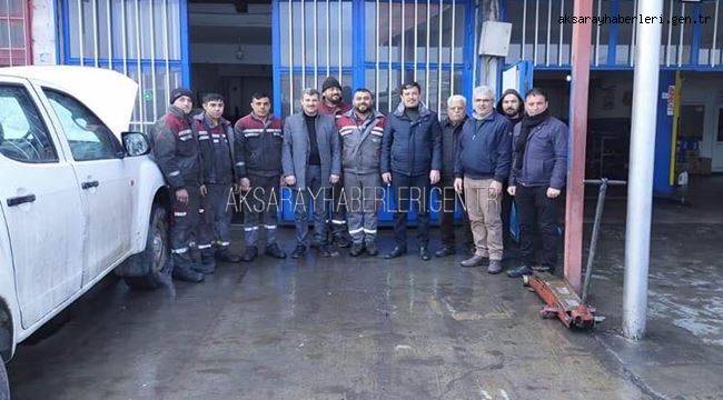 AK PARTİ İL BAŞKANI ALTINSOY VE MERKEZ İLÇE BAŞKANI AKTÜRK ESNAFLARI ZİYARET ETTİ