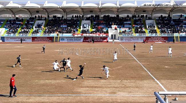 AKSARAY BELEDİYESPORDA 3 PUAN SEVINCİ ERZİN SPOR'U 1-0 MAĞLUP ETTİ