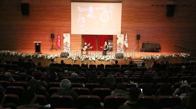 AKSARAY ÜNİVERSİTESİ'NDE AVRUPA’DAN ANADOLU’YA SEVDA EZGİLERİ
