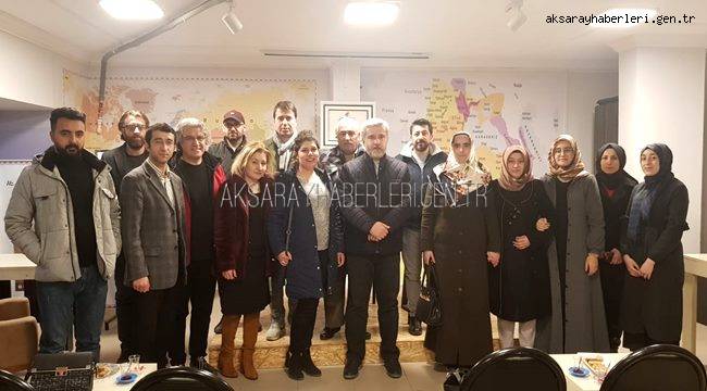 AMATÖR YAZARLAR REKTÖR ŞAHİN’İ MİSAFİR ETTİ